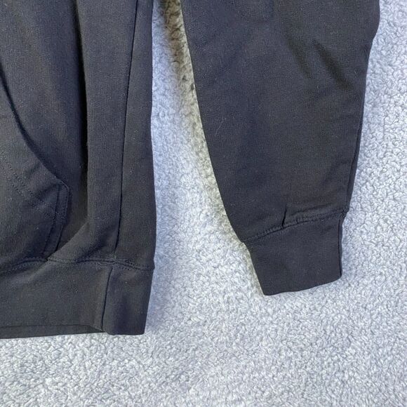 Cotton Bloom Unisex Black Pullover Hoodie (Smile More) Size Small - Picture 5 of 13